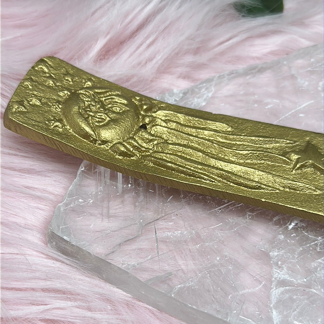 Gold moon stars incense