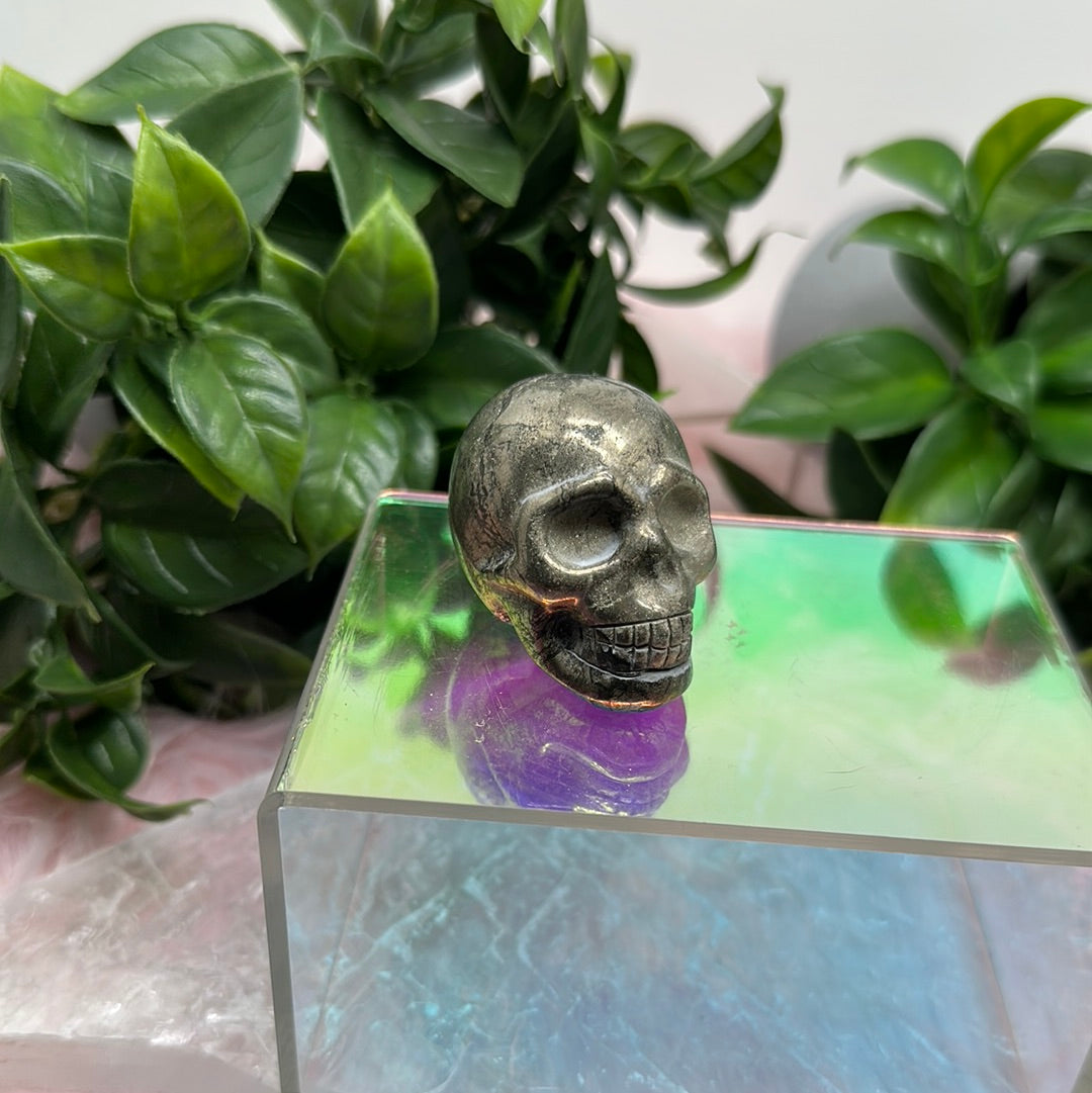 Pyrite skulls