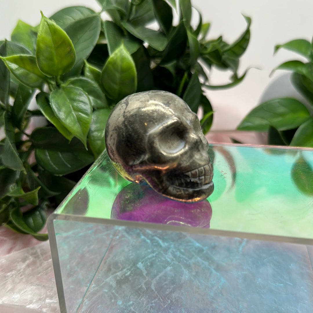 Pyrite skulls