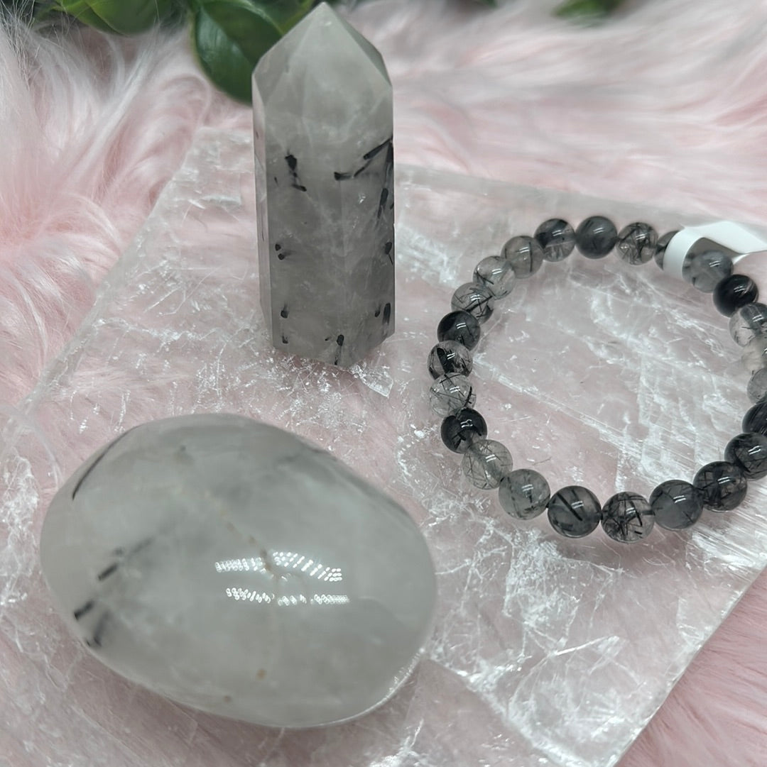 Tourmaline quartz bundle