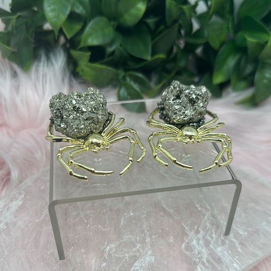 Pyrite spider