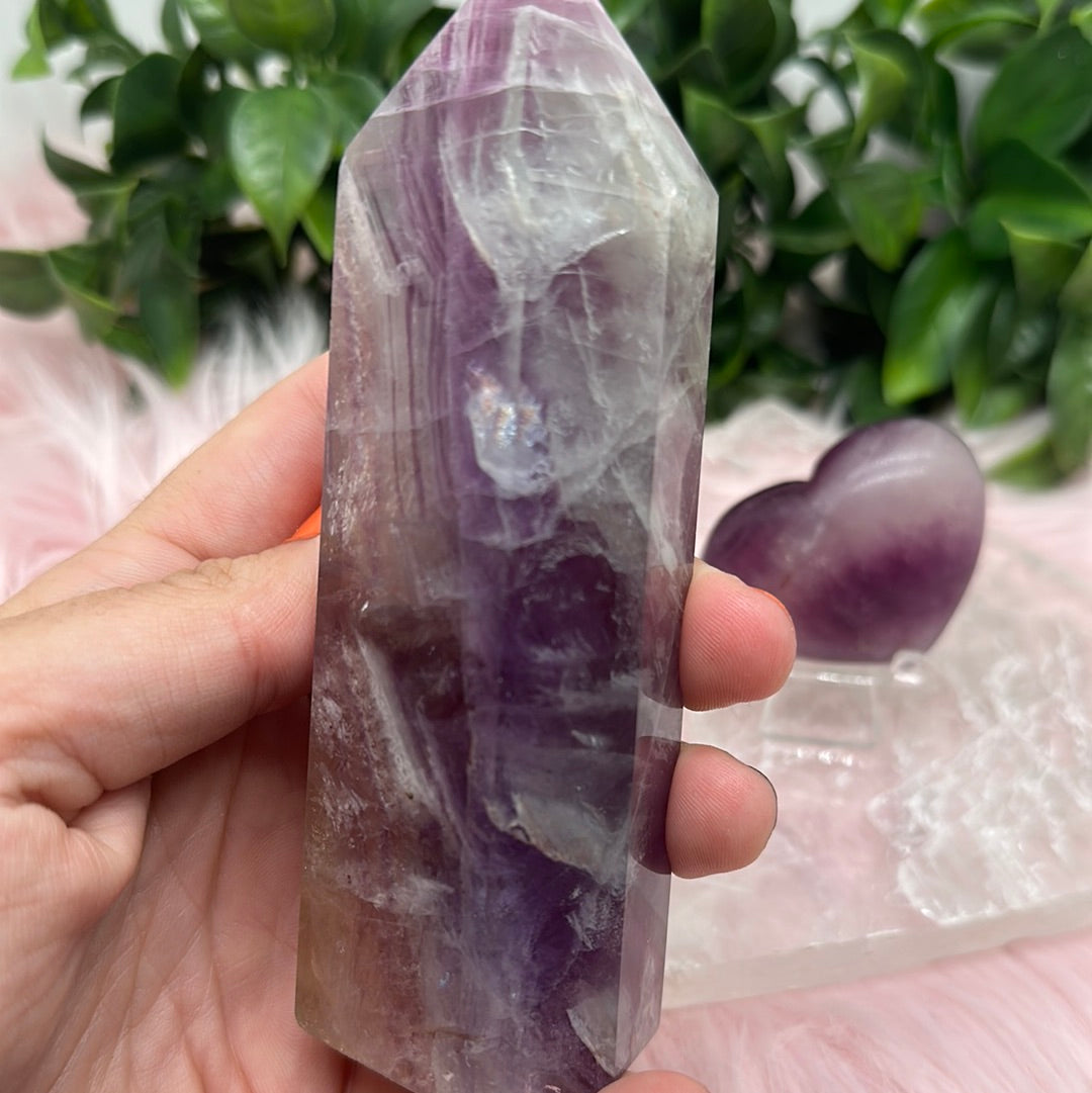 Rainbow fluorite bundle