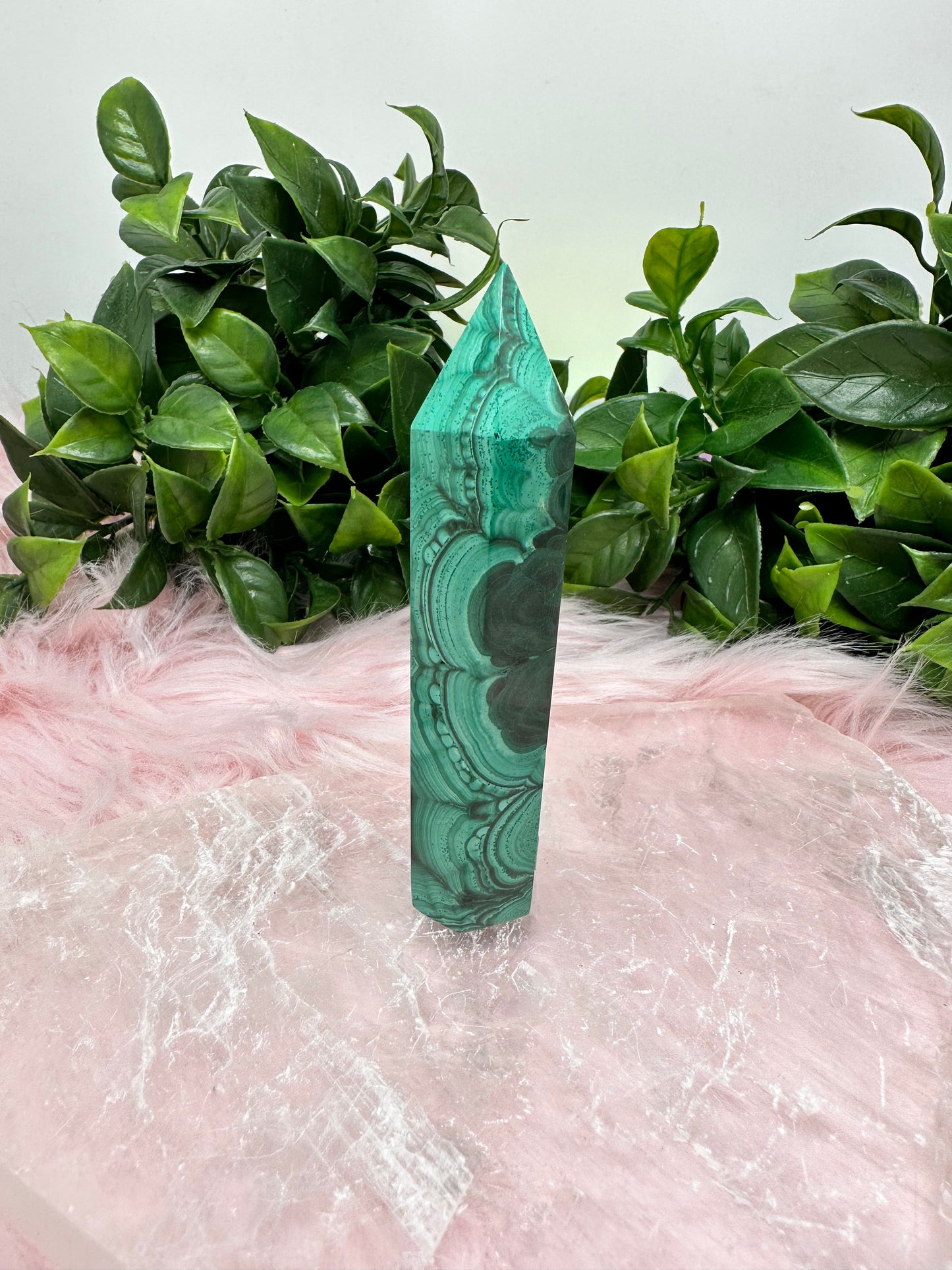 4” Malachite tower