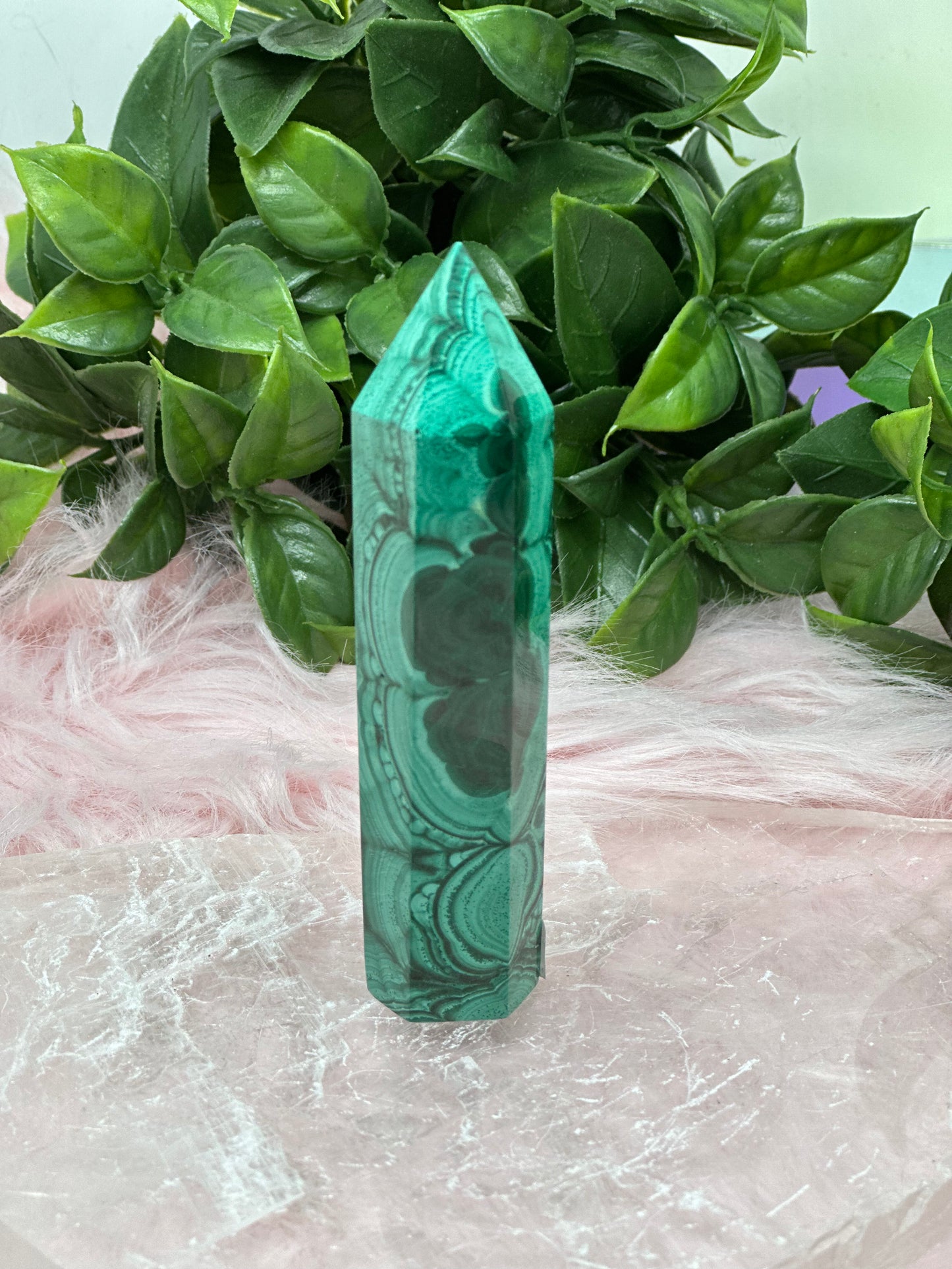 4” Malachite tower