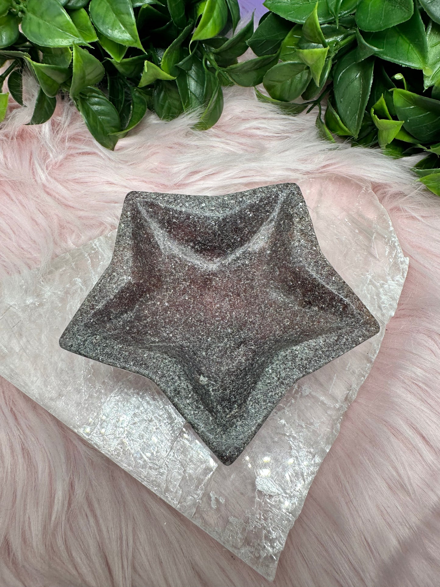 Lepidolite Star bowl