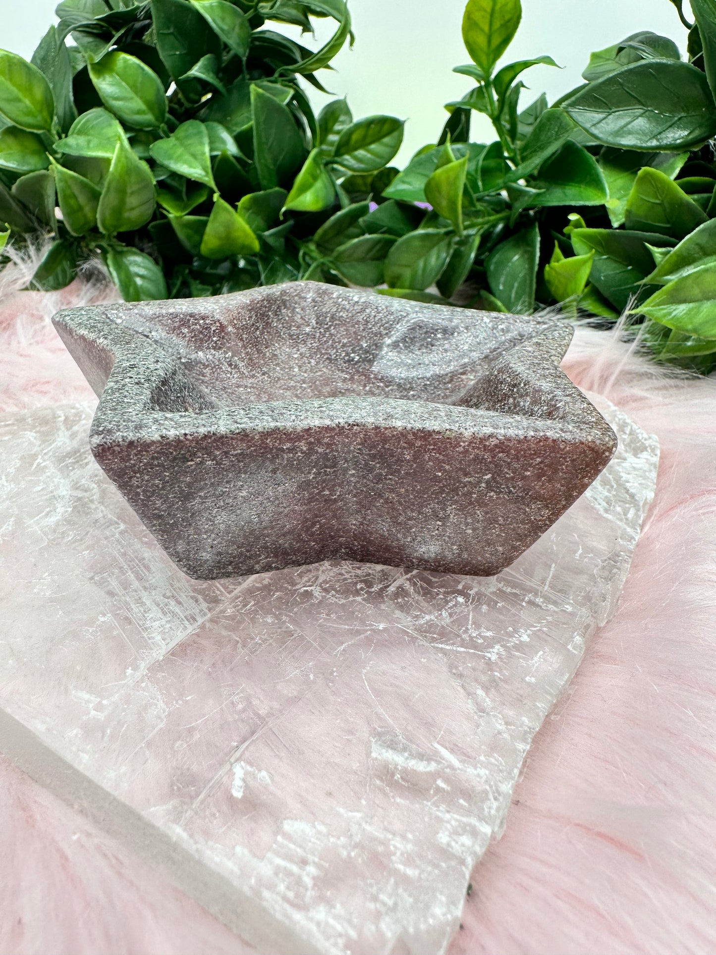 Lepidolite Star bowl