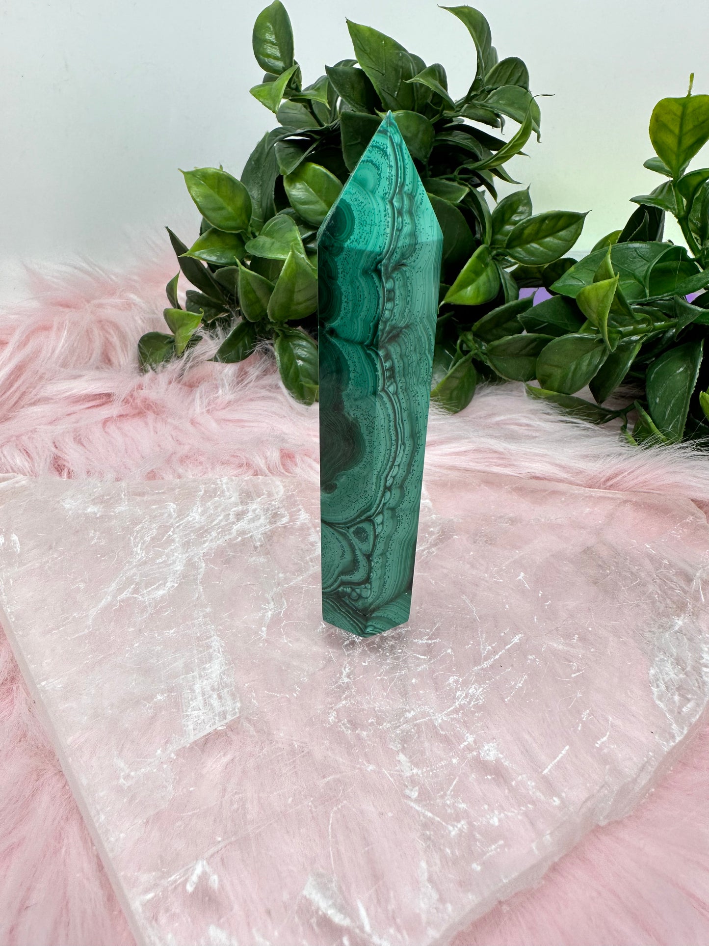 4” Malachite tower